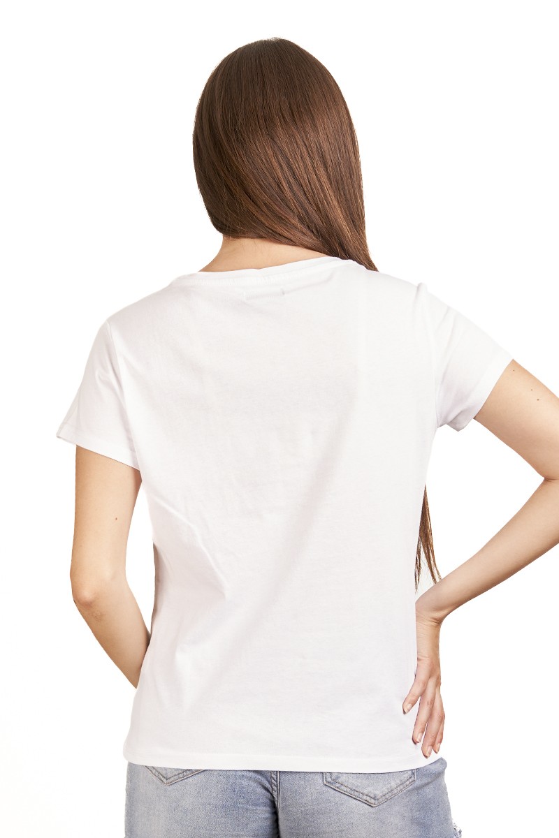 POLERA ARYA MUJER MANDY DISEÑO BLANCO POLERA ARYA MUJER MANDY DISEÑO BLANCO