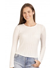 POLERA ARYA MUJER MANDY DISEÑO BLANCO