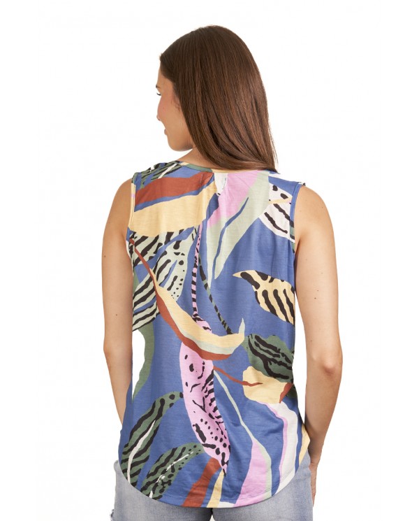 POLERA ARYA MUJER MADDY ESTAMPADO