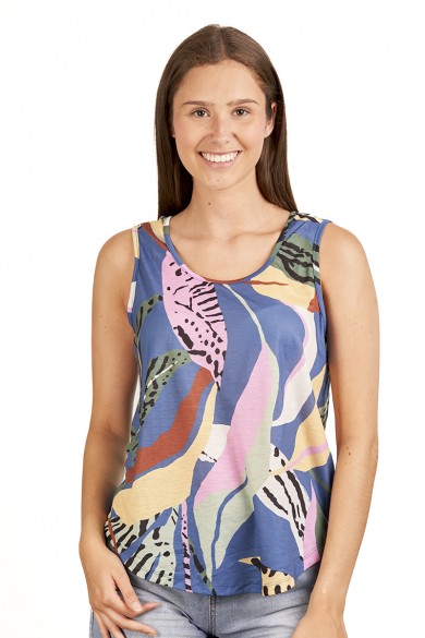 POLERA ARYA MUJER MADDY ESTAMPADO