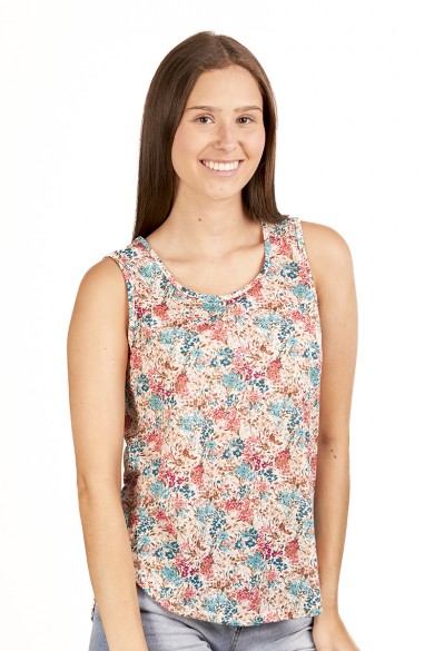 POLERA INNOCENTI MUJER MABEL CELESTE