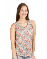 POLERA ARYA MUJER MADDY ESTAMPADO VERDE