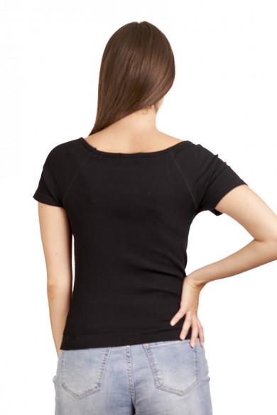 POLERA ARYA MUJER MARIANE NEGRO