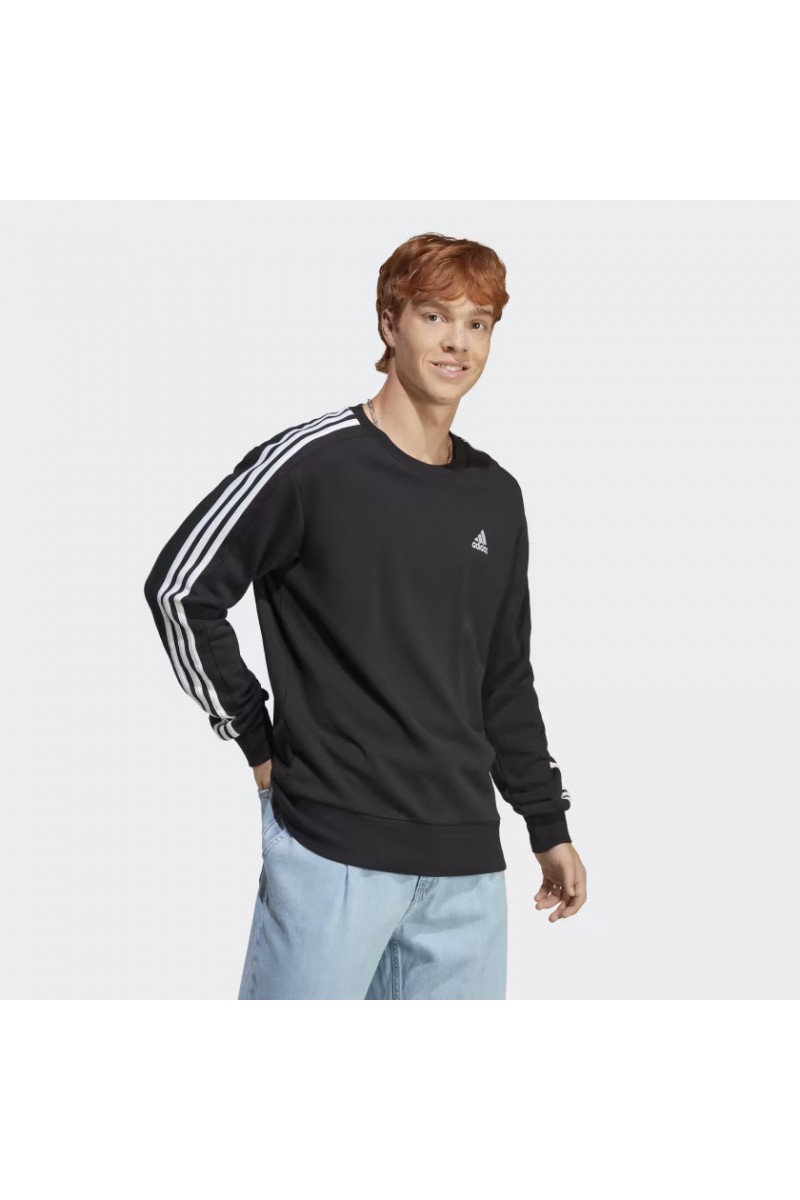 POLERÓN ADIDAS HOMBRE ESSENTIALS 3 TIRAS NEGRO POLERÓN ADIDAS HOMBRE ESSENTIALS 3 TIRAS NEGRO