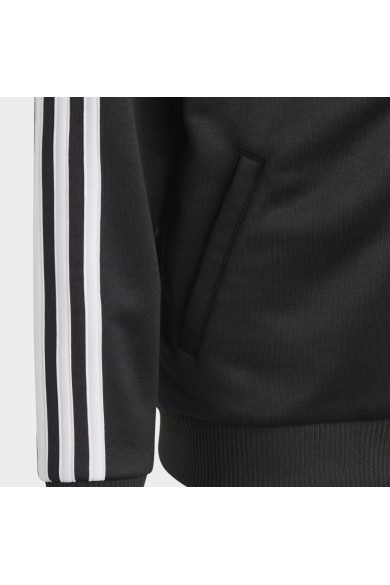 CHAQUETA ADIDAS NIÑO TRAIN ESSENTIAL 3 TIRAS NEGRO