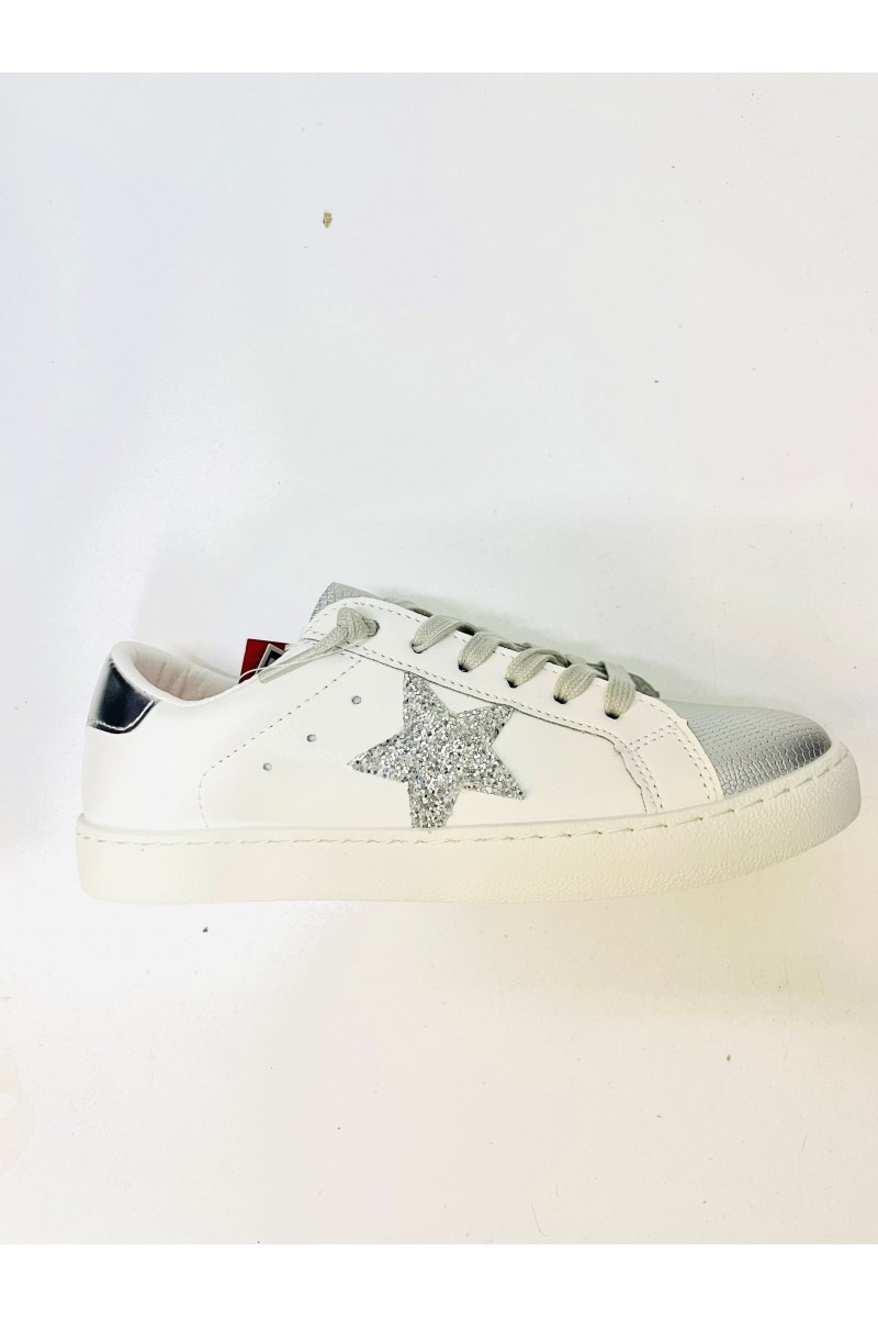 ZAPATILLA MARIA PIA MUJER CELINE WHITE/SILVER