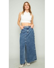 JEANS KATTO MUJER AZUL PALAZZO PIRITA