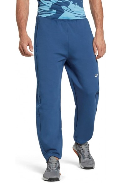 PANTALON BUZO REEBOK AZUL DE HOMBRE
