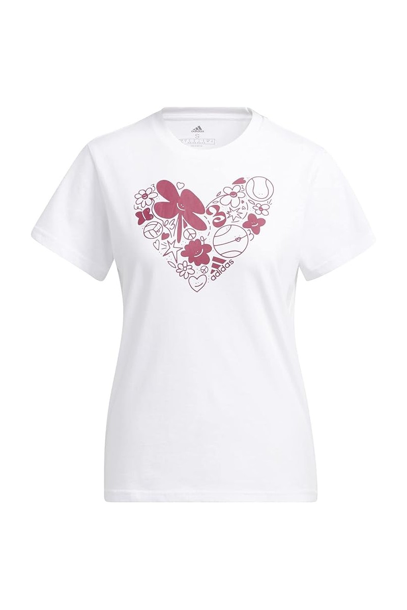 POLERA ADIDAS MUJER BLANCO