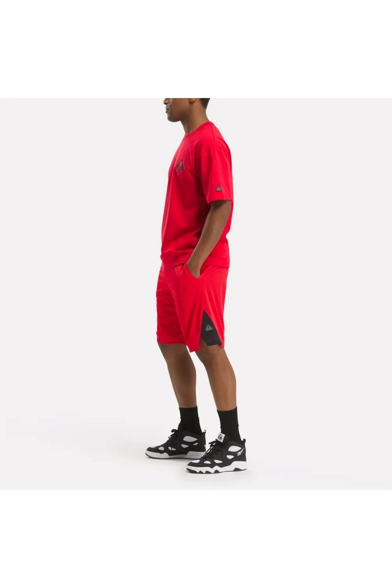 SHORT REEBOK HOMBRE ROJO