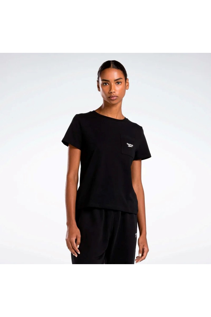 POLERA REEBOK MUJER IDENTITY NEGRO POLERA REEBOK MUJER IDENTITY NEGRO