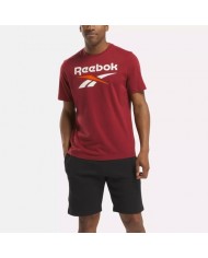 POLERA REEBOK HOMBRE IDENTITY BLANCO