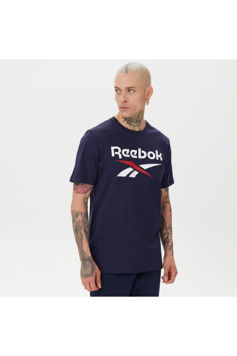 POLERA REEBOK HOMBRE IDENTITY AZUL POLERA REEBOK HOMBRE IDENTITY AZUL