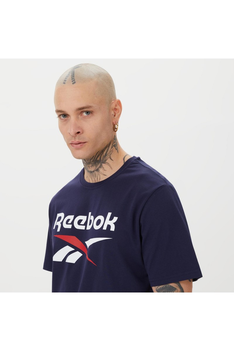 POLERA REEBOK HOMBRE IDENTITY AZUL POLERA REEBOK HOMBRE IDENTITY AZUL