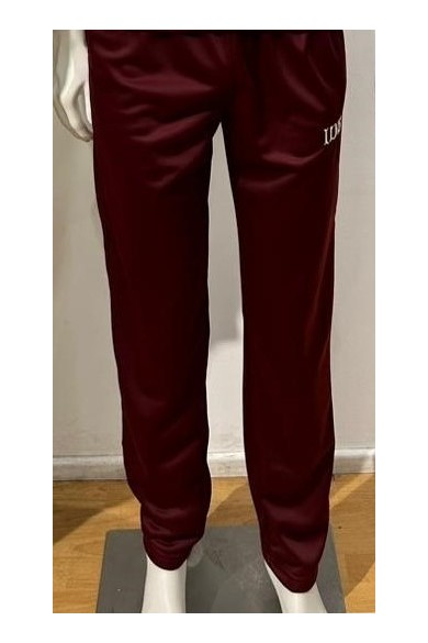 PANTALÓN BUZO DON BOSCO HOMBRE BURDEO FRANELA