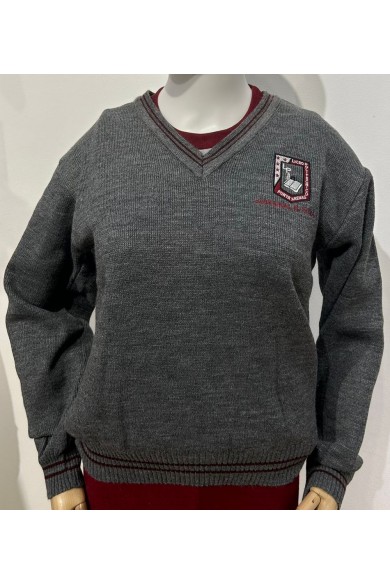 SWEATER GRIS ML UNISEX POLITECNICO