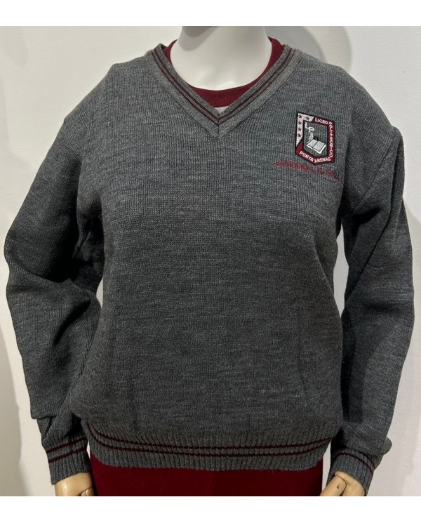 SWEATER GRIS ML UNISEX POLITECNICO