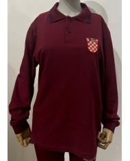 POLERA BLANCO MANGA CORTA PIQUE H.MAGALLNES PORVENIR POLERA BLANCO MANGA CORTA PIQUE H.MAGALLNES PORVENIR