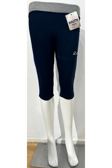 CALZA LYCRA AZUL MARIA BEHETY