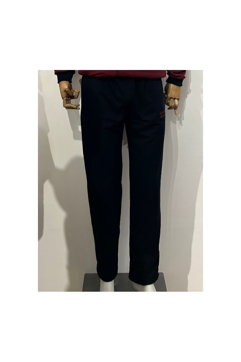 PANTALON BUZO UNISEX AZUL ALGODON CROACIA