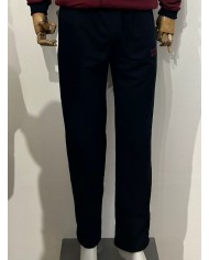 POLERON BUZO UNISEX AZUL/BURDEO ALGODON CROACIA