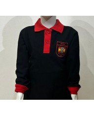 POLERA POLO NEGRO/ROJO P.S.GAMBOA UNISEX POLERA POLO NEGRO/ROJO P.S.GAMBOA UNISEX