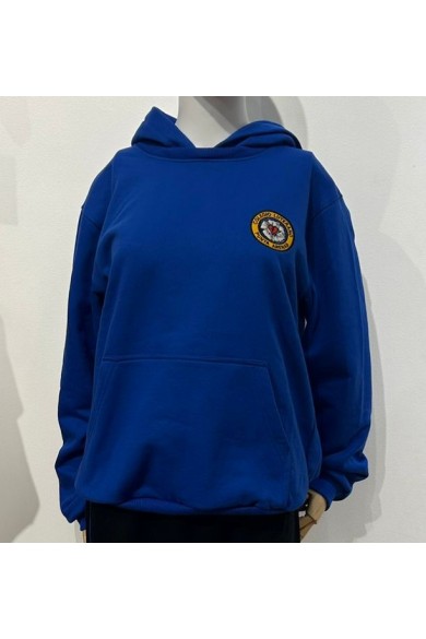 POLERÓN BUZO AZUL HOMBRE/UNISEX ALGODON LUTERANO