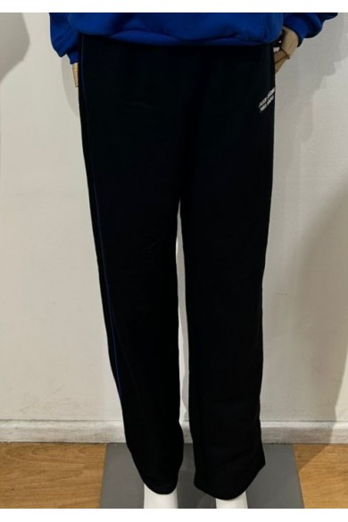 PANTALÓN BUZO HOMBRE/UNISEX NEGRO ALGODON LUTERANO