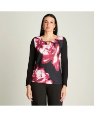 CASACA ACUARELA MUJER ECOCUERO NEGRO