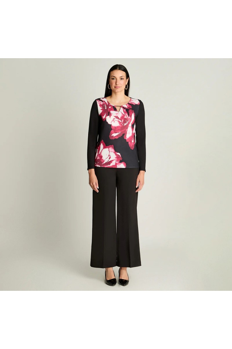 POLERA LORENZO DI PONTTI MUJER CAMANT NEGRO