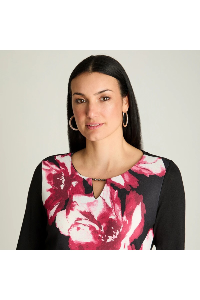 POLERA LORENZO DI PONTTI MUJER CAMANT NEGRO