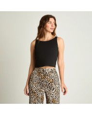 CHAQUETA ACUARELA MUJER DENIM CAFÉ