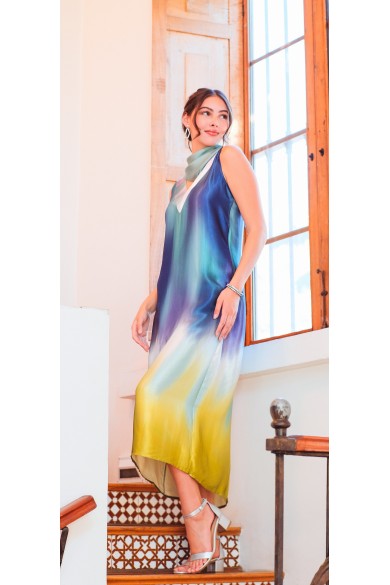 VESTIDO INNOCENTI MUJER VERDE