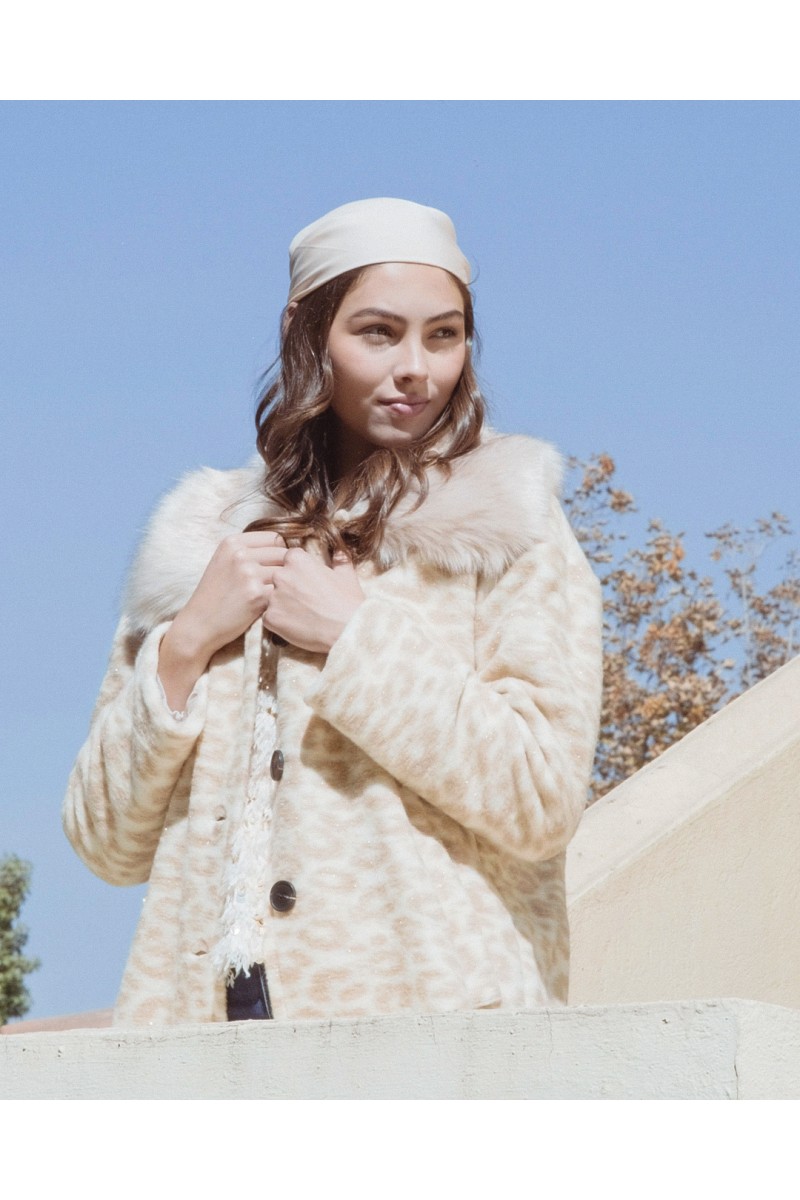 ABRIGO INNOCENTI MUJER PRINT BLANCO ABRIGO INNOCENTI MUJER PRINT BLANCO