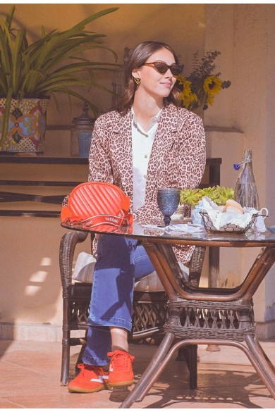 CHAQUETA LINEATRE MUJER LEOPARDO CHAQUETA LINEATRE MUJER LEOPARDO