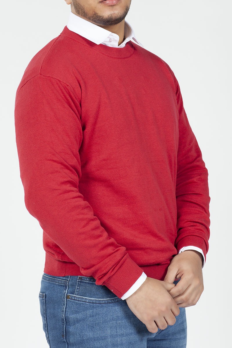 SWEATER MONTESOLA HOMBRE CARDIF ROJO