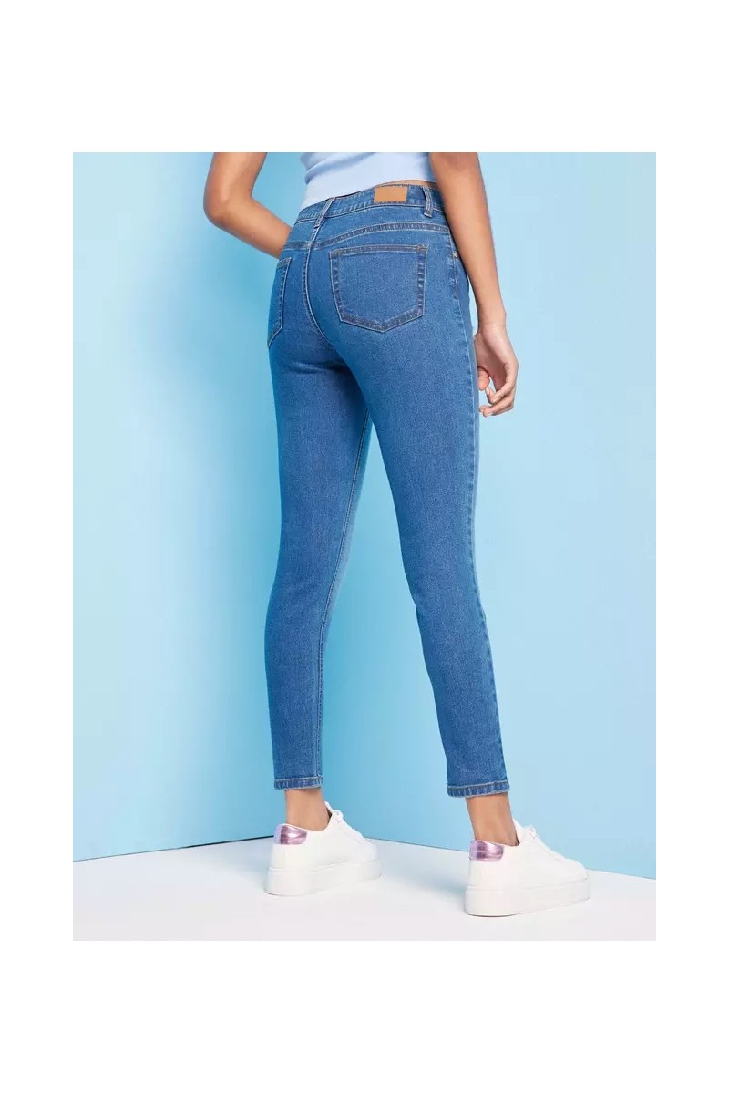 JEANS OPPOSITE MUJER SUPER SKINNY AZUL
