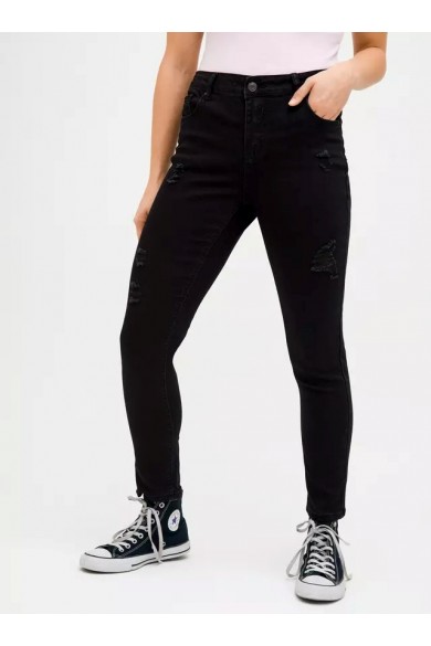 JEANS OPPOSITE MUJER SUPER SKINNY CARBON