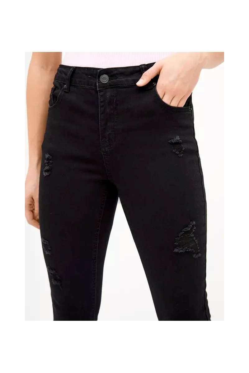 JEANS OPPOSITE MUJER SUPER SKINNY CARBON