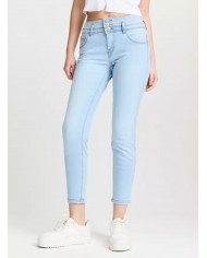 JEANS OPPOSITE MUJER SUPER SKINNY AZUL OSCURO