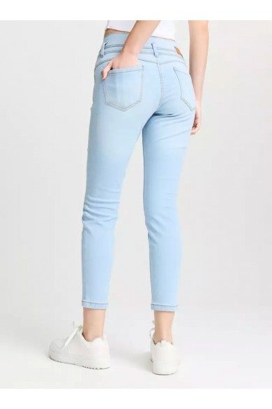 JEANS OPPOSITE MUJER SUPER SKINNY AZUL CLARO