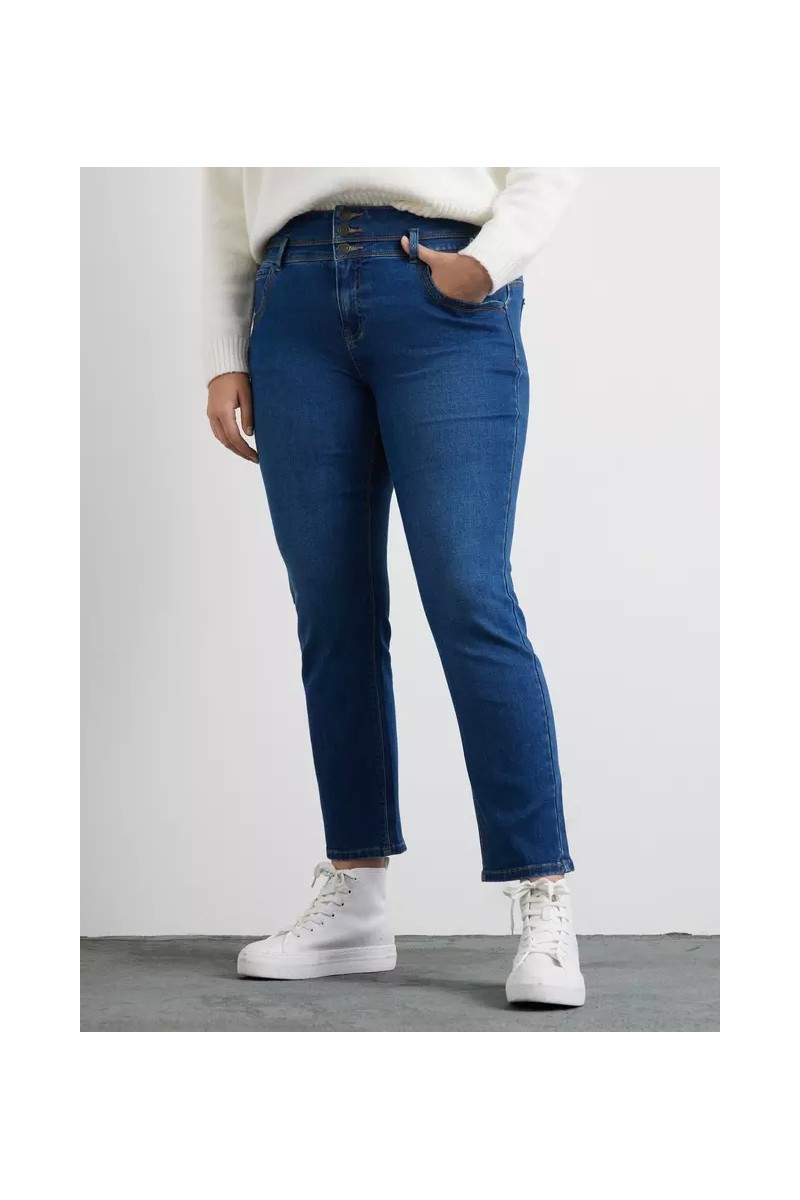JEANS OPPOSITE MUJER SUPER SKINNY AZUL