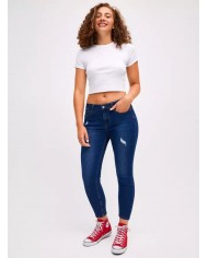 JEANS OPPOSITE MUJER PUSH UP SKINNY AZUL