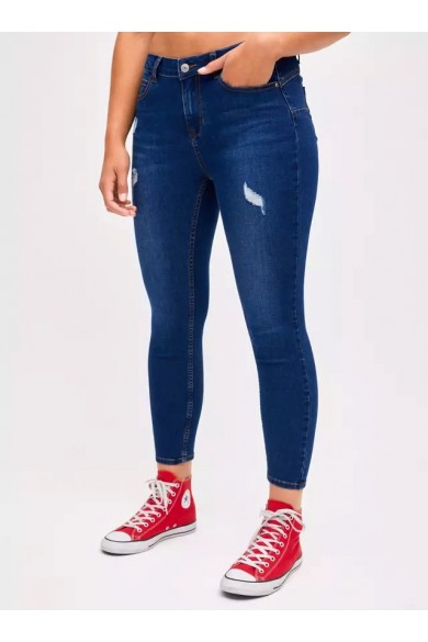 JEANS OPPOSITE MUJER PUSH UP AZUL OSCURO
