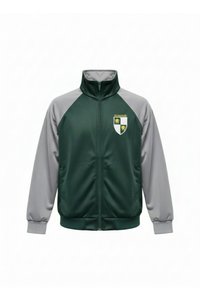 POLERON BUZO GREENHILL UNISEX VERDE/GRIS