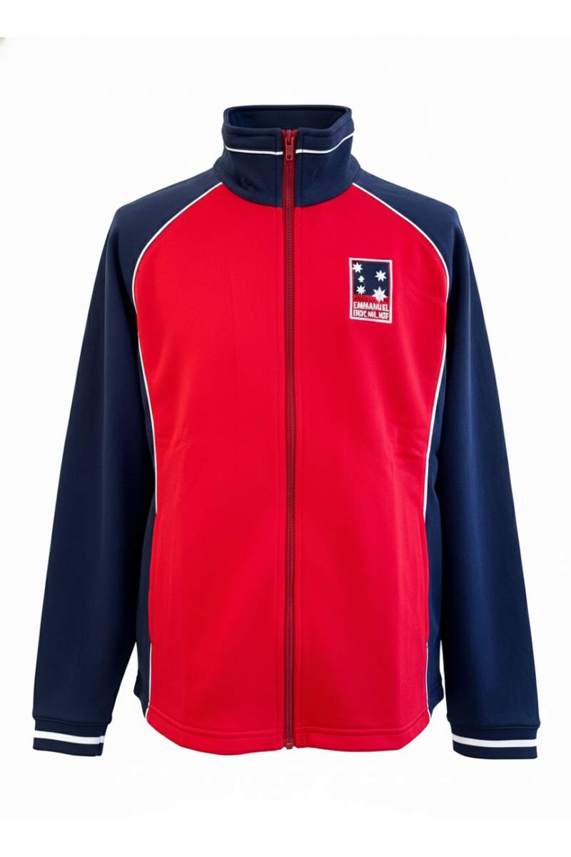 POLERÓN CRUZ DEL SUR HOMBRE/UNISEX AZUL/ROJO