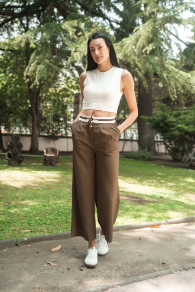 PANTALON ARYA MUJER AURELIE CAFE