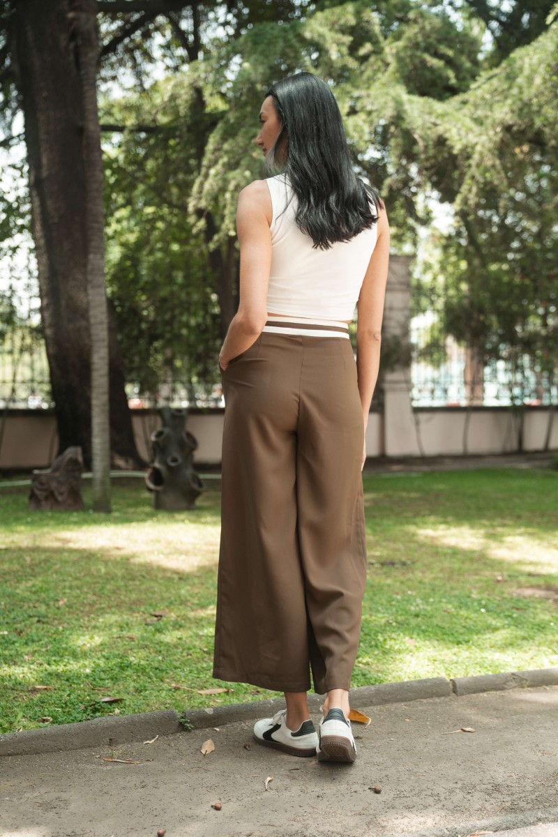 PANTALON ARYA MUJER AURELIE CAFE