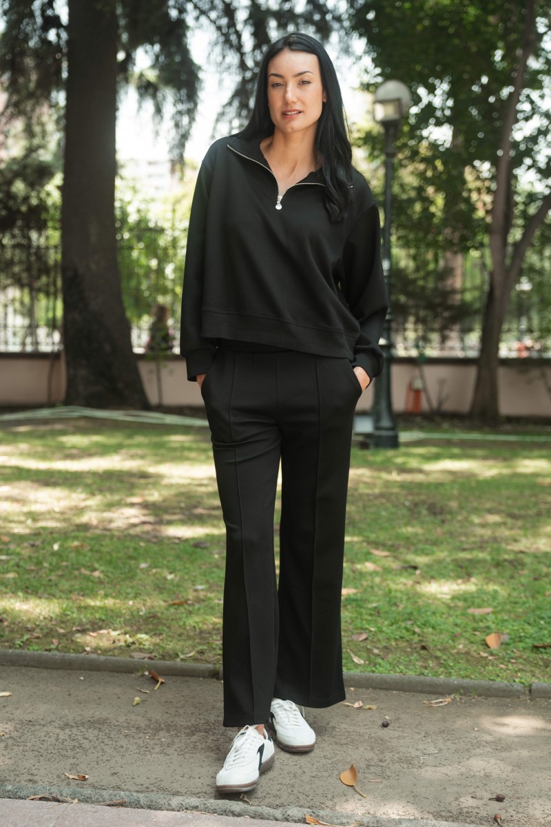 PANTALON SPORT ARYA MUJER ALESSA NEGRO