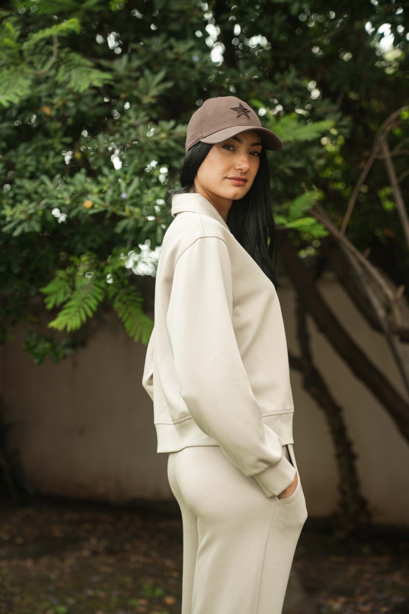 POLERON ARYA MUJER CHIARA BEIGE